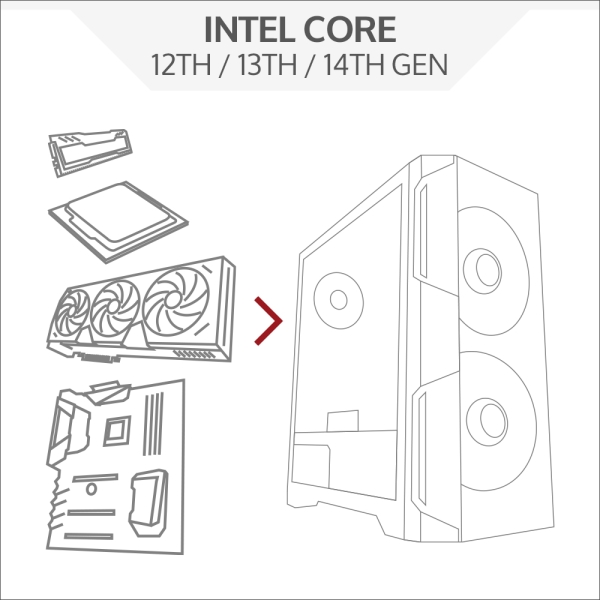 Memory PC Configurator Intel 12th / 13th / 14th Generation DDR4